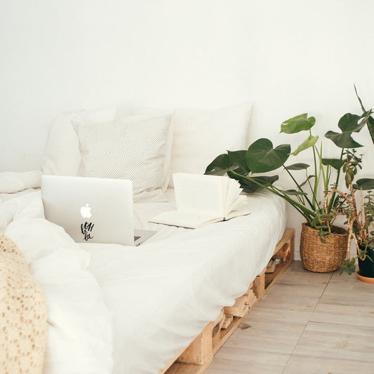 We spend a lot of time in bed throughout our lives, so it's only natural to make it comfortable and inviting.