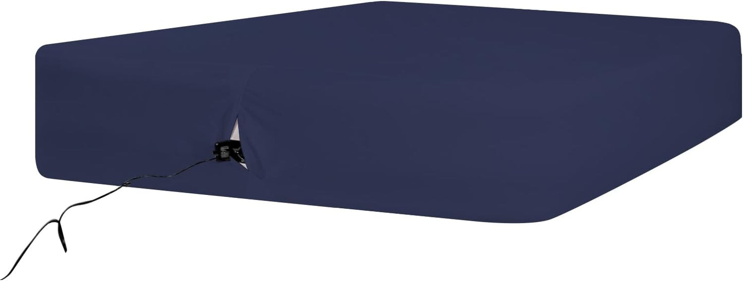 Bedecor air mattress sheets ,Inflate Without Disassembly extra deep pocket sheets 13"