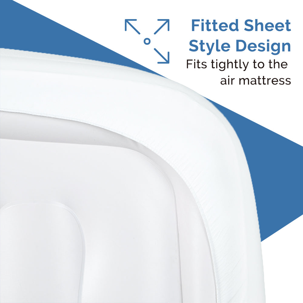 Bedecor queen air mattress sheets ,Inflate Without Disassembly extra deep pocket sheets 21"