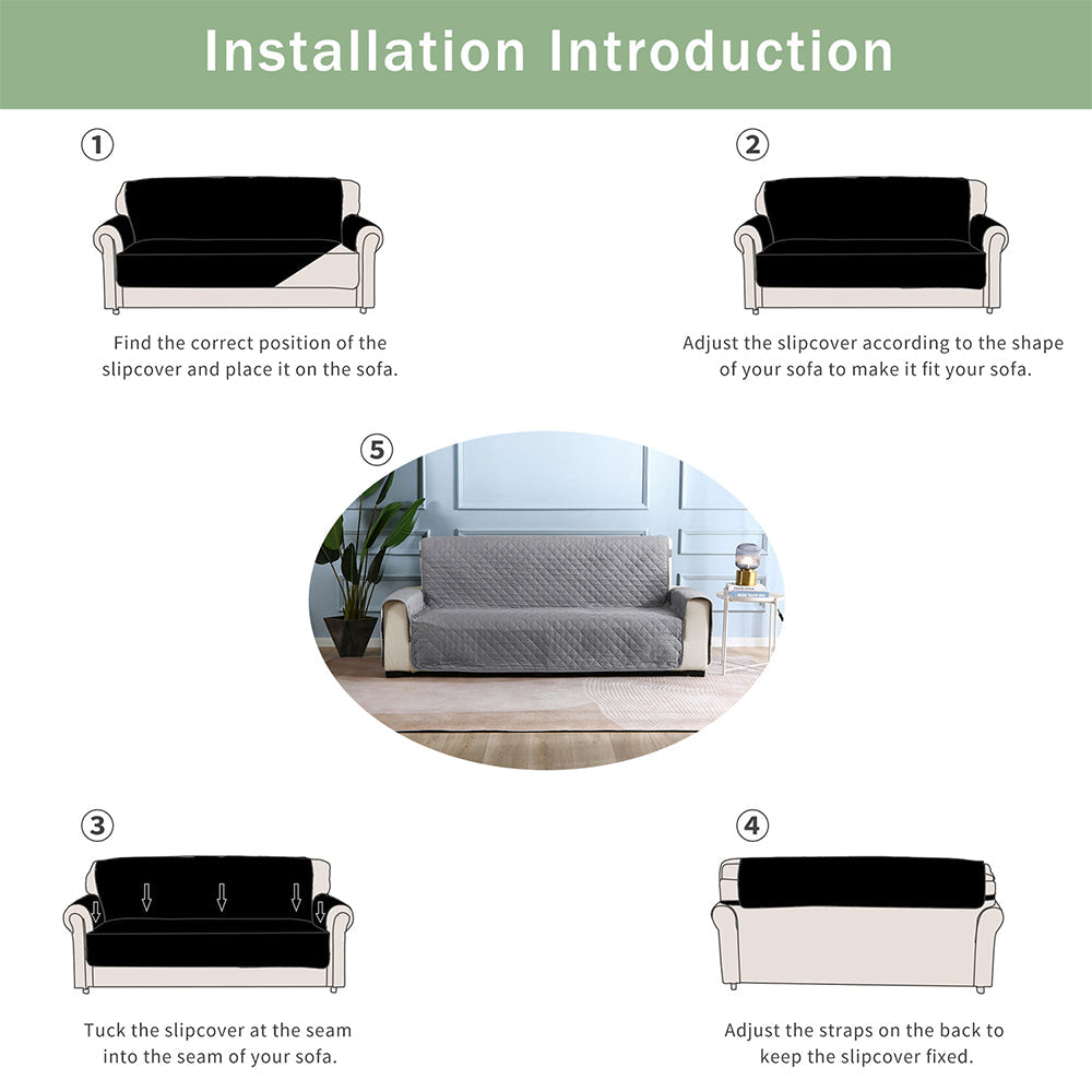 Protect the furniture and transform the old sofa