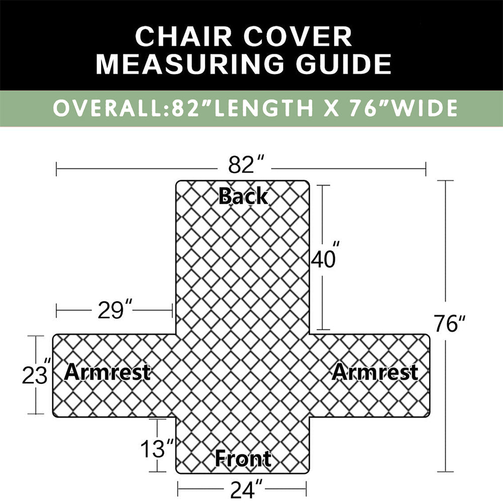 Bedecor Waterproof Sofa Slipcover with Elastic Straps,Anti-stain sofa covers for pets