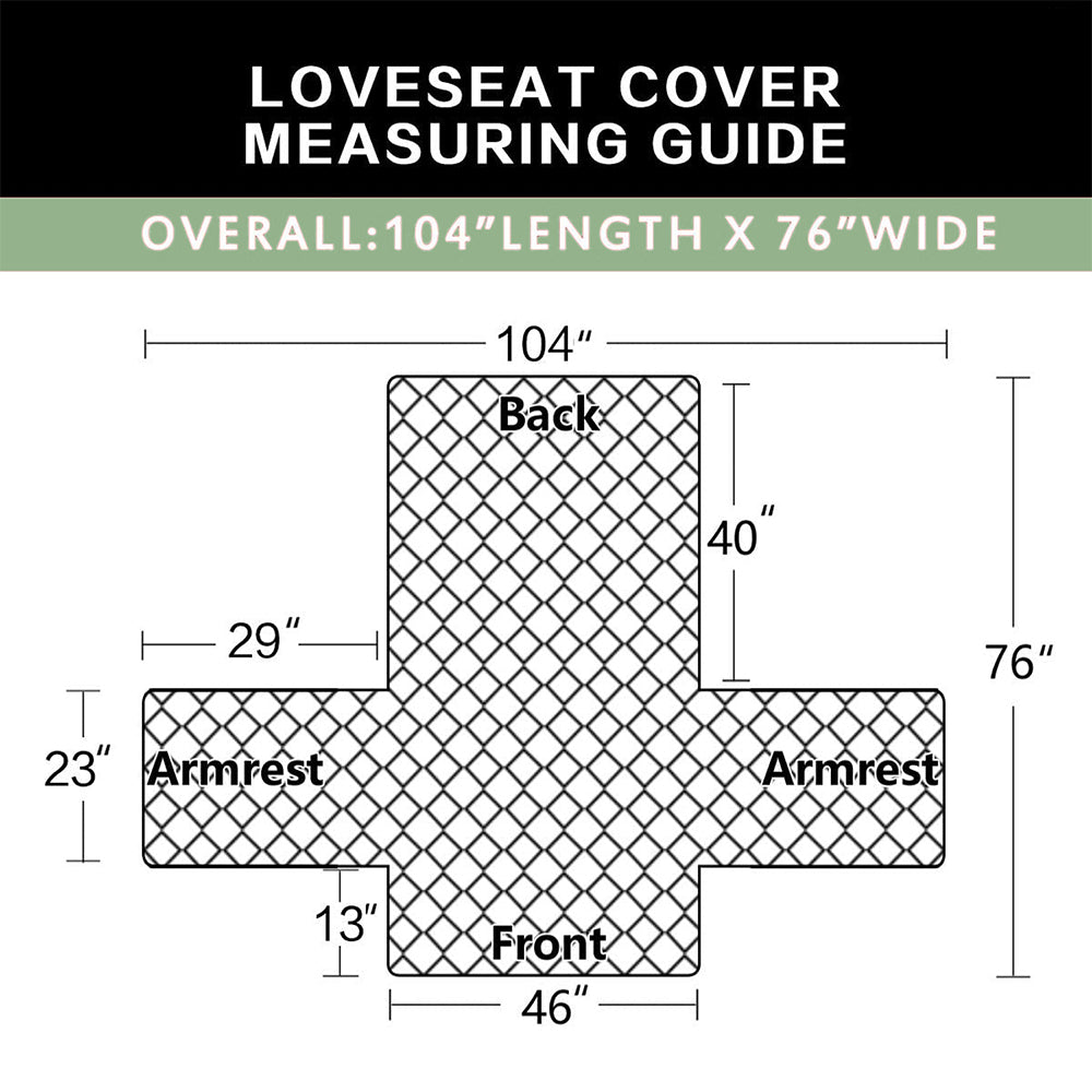 Bedecor Waterproof Sofa Slipcover with Elastic Straps,Anti-stain sofa covers for pets