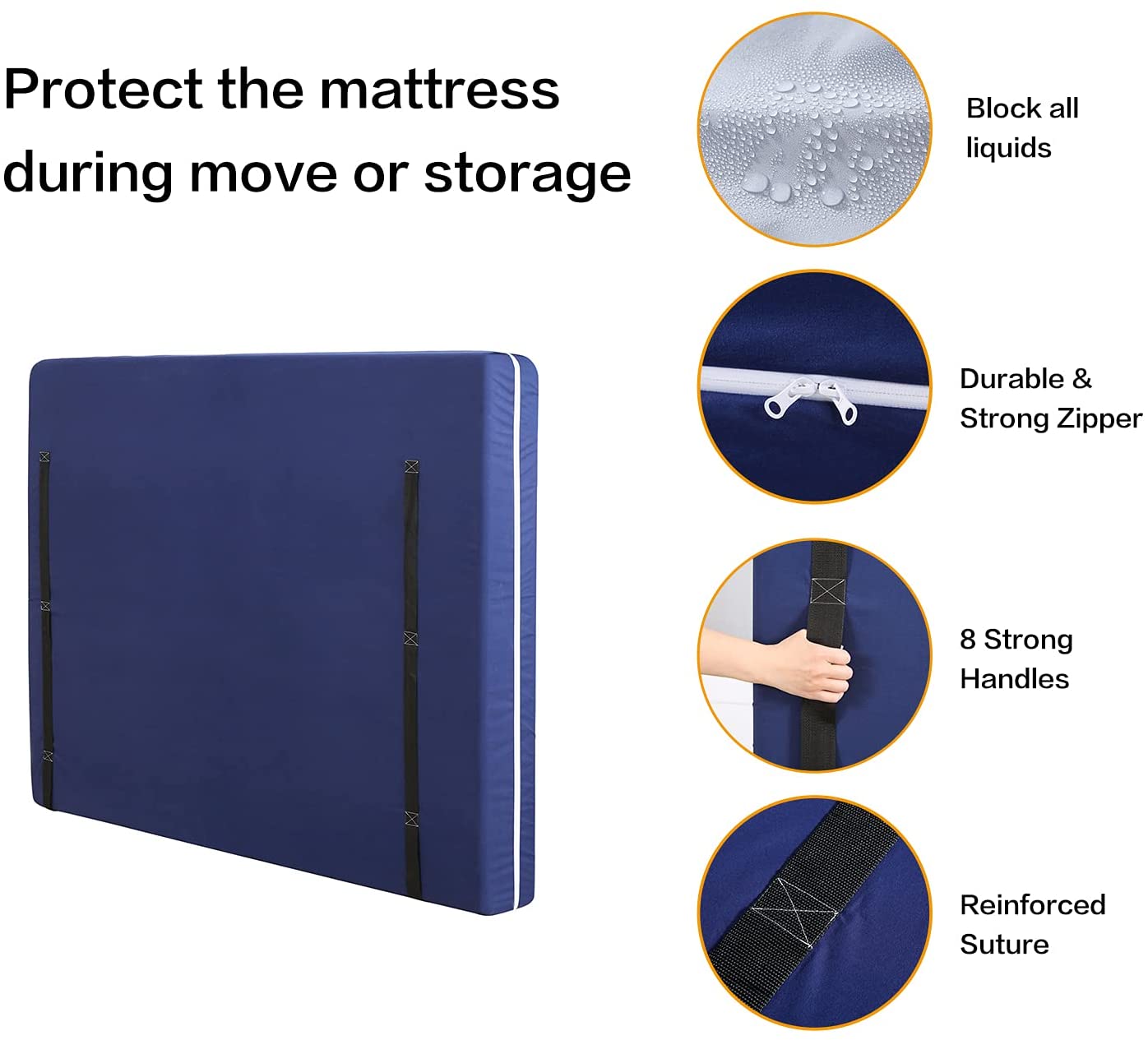 mattress storage bag protect the mattress during move or storage