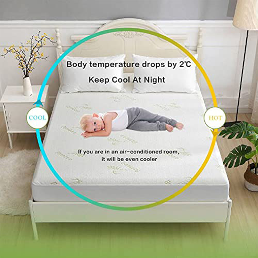 Waterproof top to prevent urine and other liquids from seeping through