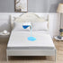 Bedecor bamboo Noiseless mattress fitted sheet,waterproof mattress firm Ultra Soft bamboo sheets