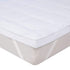 Bedecor microfiber small double mattress topper, cross-seam design, fluffy to relieve fatigue