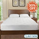 Bedecor Quilted King Size Mattress Topper Breathable Pillow Top Mattress Pad Fit Up to 18" deep