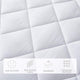 pillow top mattress pad soft and fluffy and skin-friendly fabric