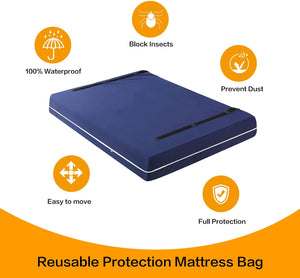 mattress cover for moving reusable protection mattress bag