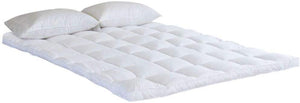 the full size mattress topper can fitted up to 30 cm height