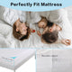 Mattress protector with zipper Breathable to keep the mattress dry