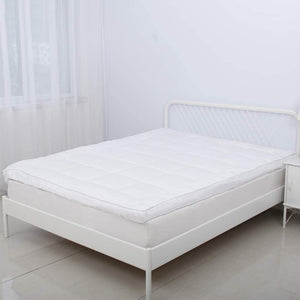 And cheap mattress topper with full fillings to support the body and relieve the fatigue of the day and have a comfortable sleep.  Care instructions: